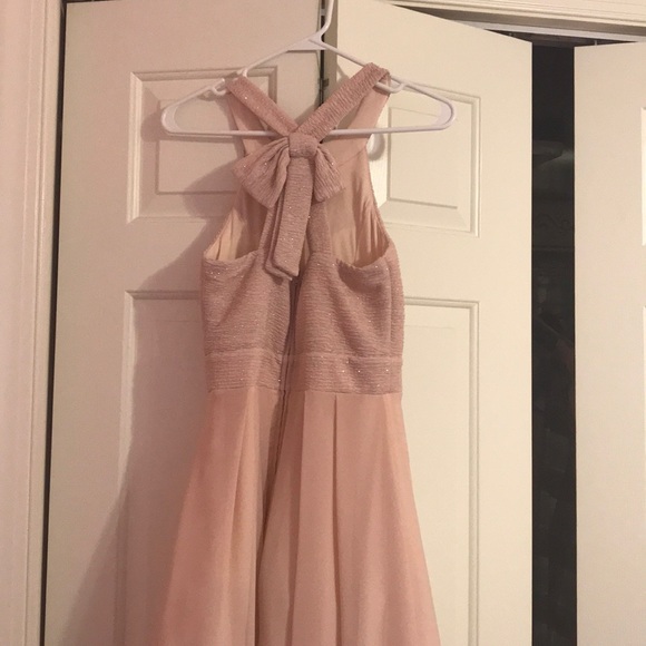 Pink halter homecoming dress - Picture 3 of 4